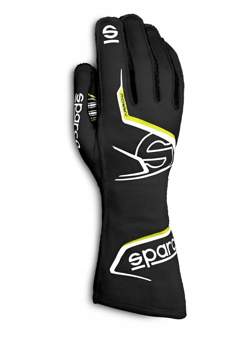 Kartingové rukavice Sparco Arrow K čierne veľ Xs