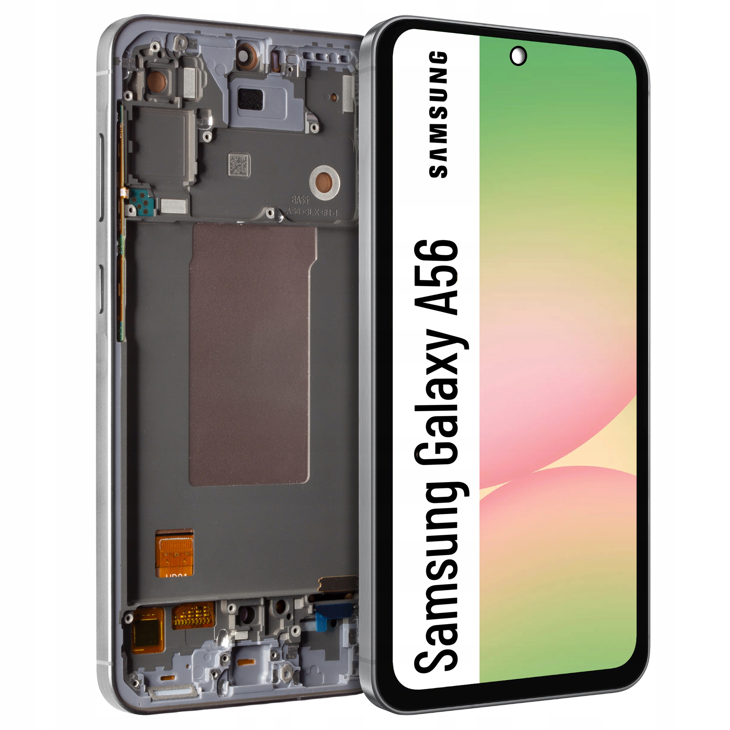 Displej pre Samsung A56 LCD displej Rámček čierny Originál Zila SM-A566B
