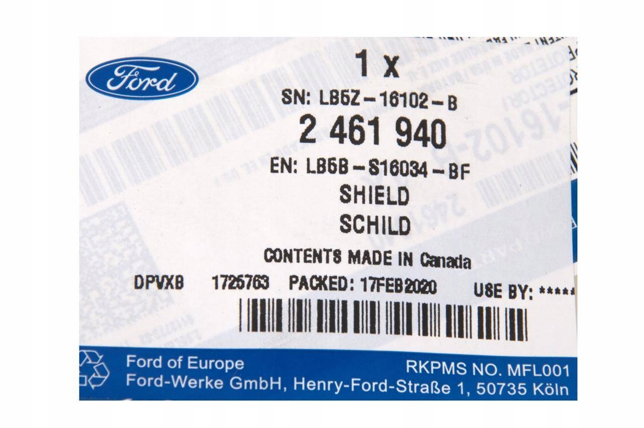 NADKOLE PRAWE PRZÓD EXPLORER 2020- Typ samochodu 4x4/SUV