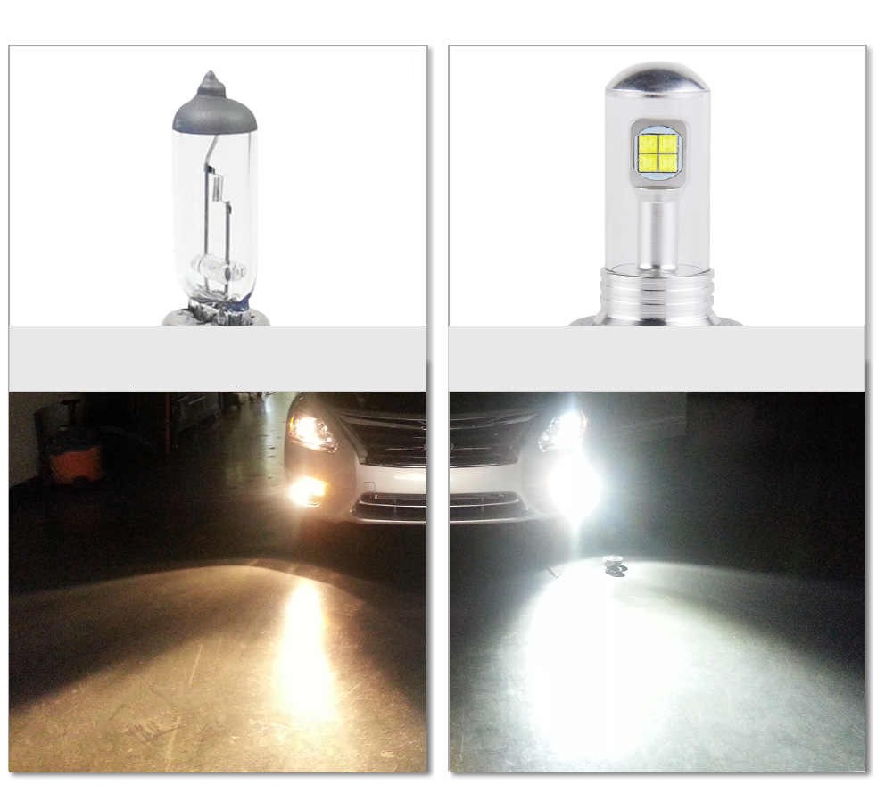 Led Żarówka H4 P43t-38 CREE 80W 8000lm 6500k XENON Podstawa P43t-38