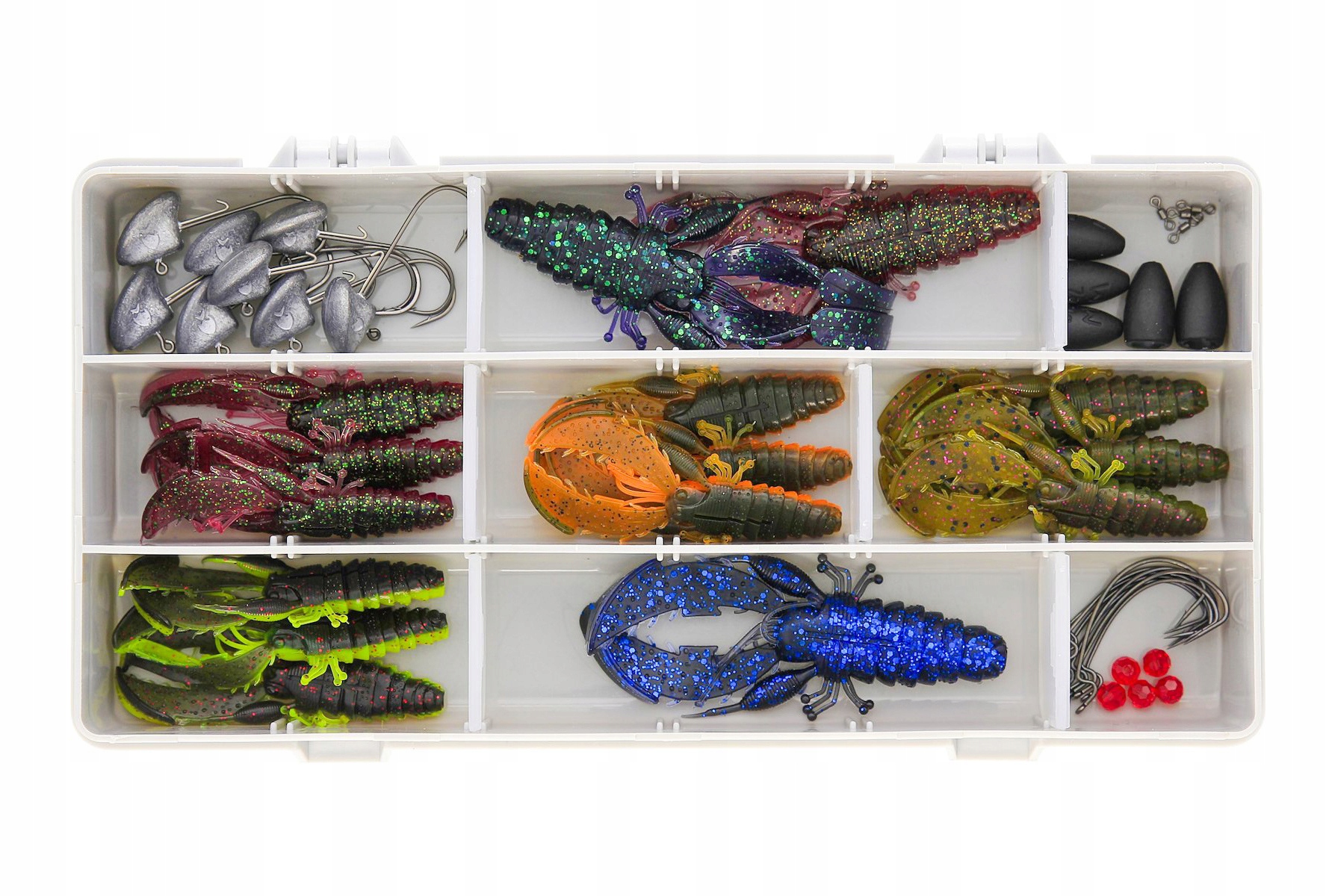 Zestaw Przynęt W Pudełku Westin Crecraw Box 44szt