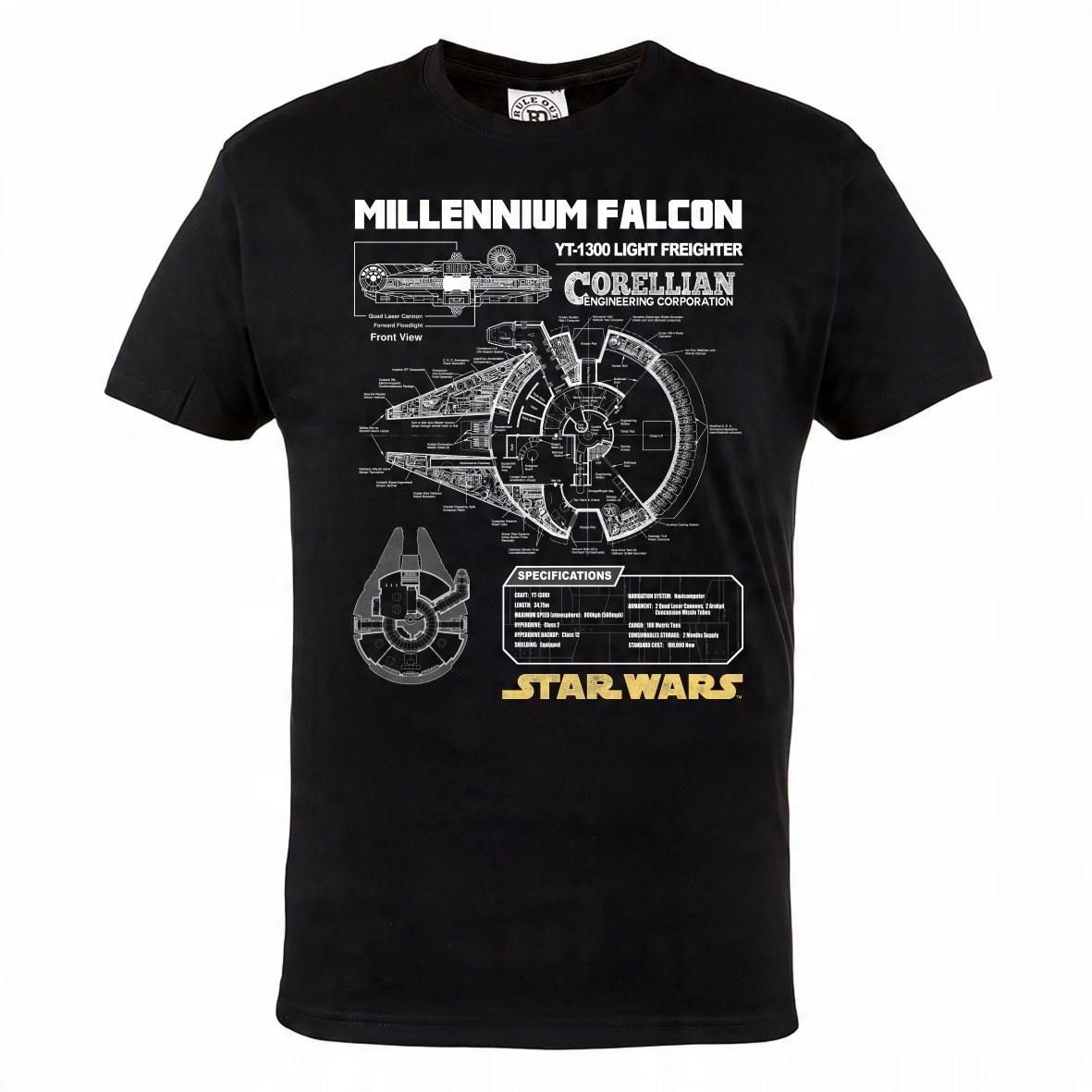 

Koszulka Star Wars Gwiezdne Wojny Milennium Falcon
