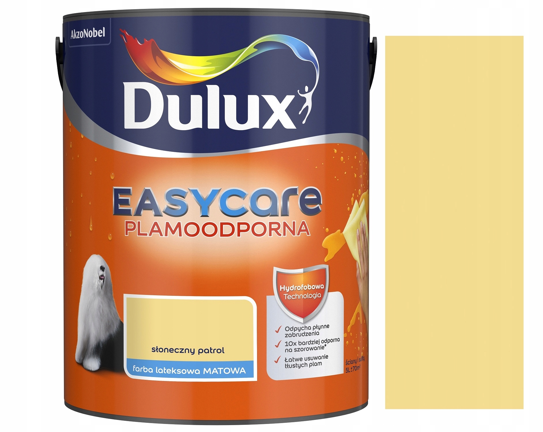 DULUX FARBA EASYCARE SŁONECZNY PATROL 5L