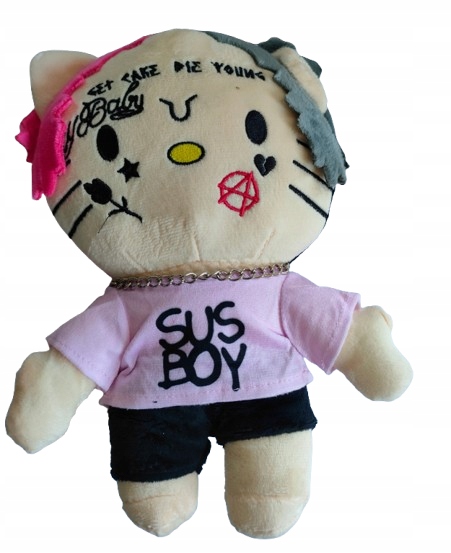 Pluszak LIL Peep Hello Kitty Miś Przytulanka Maskotka