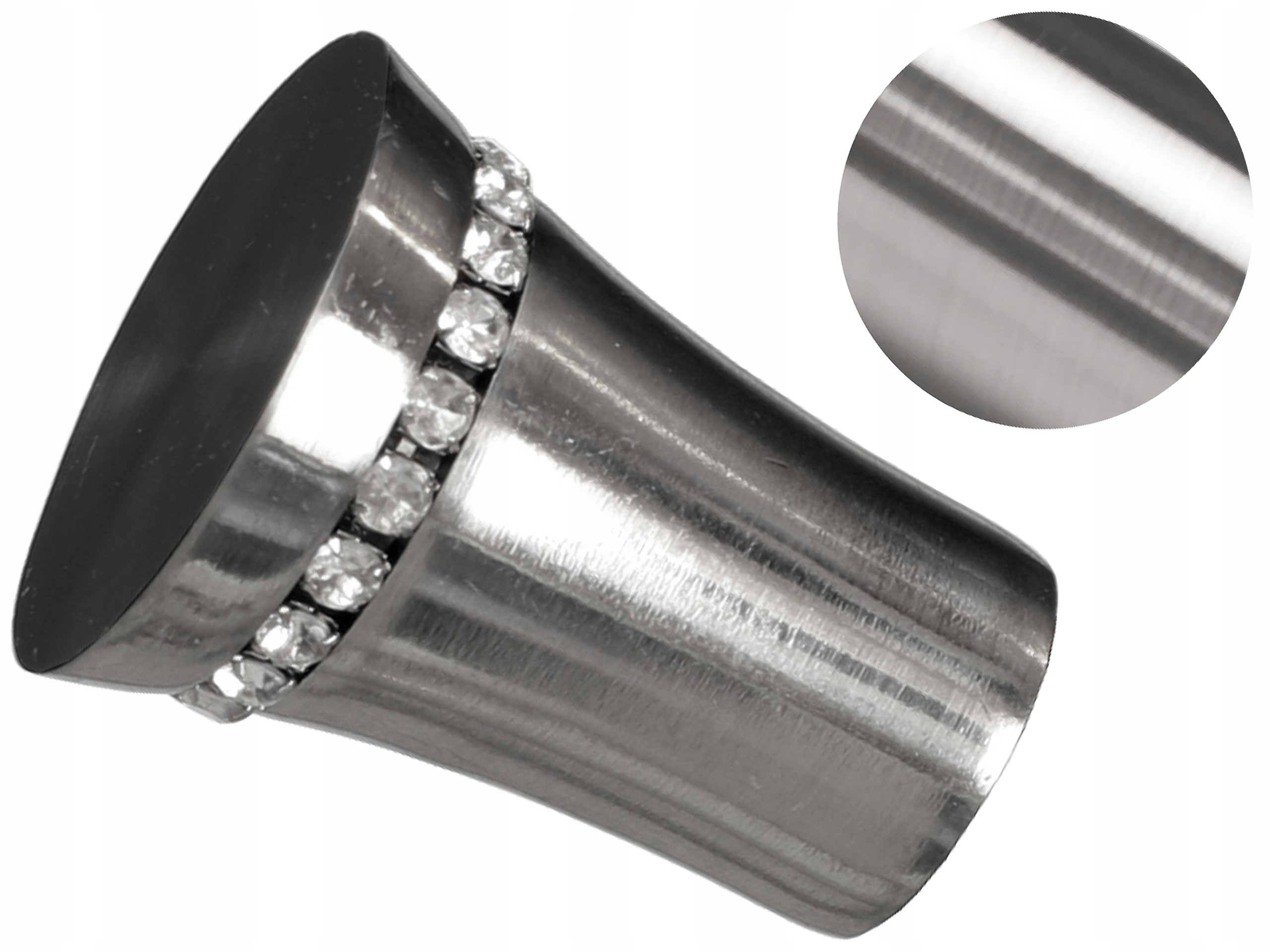 

19 mm Primo zakończenie do karnisza Stal