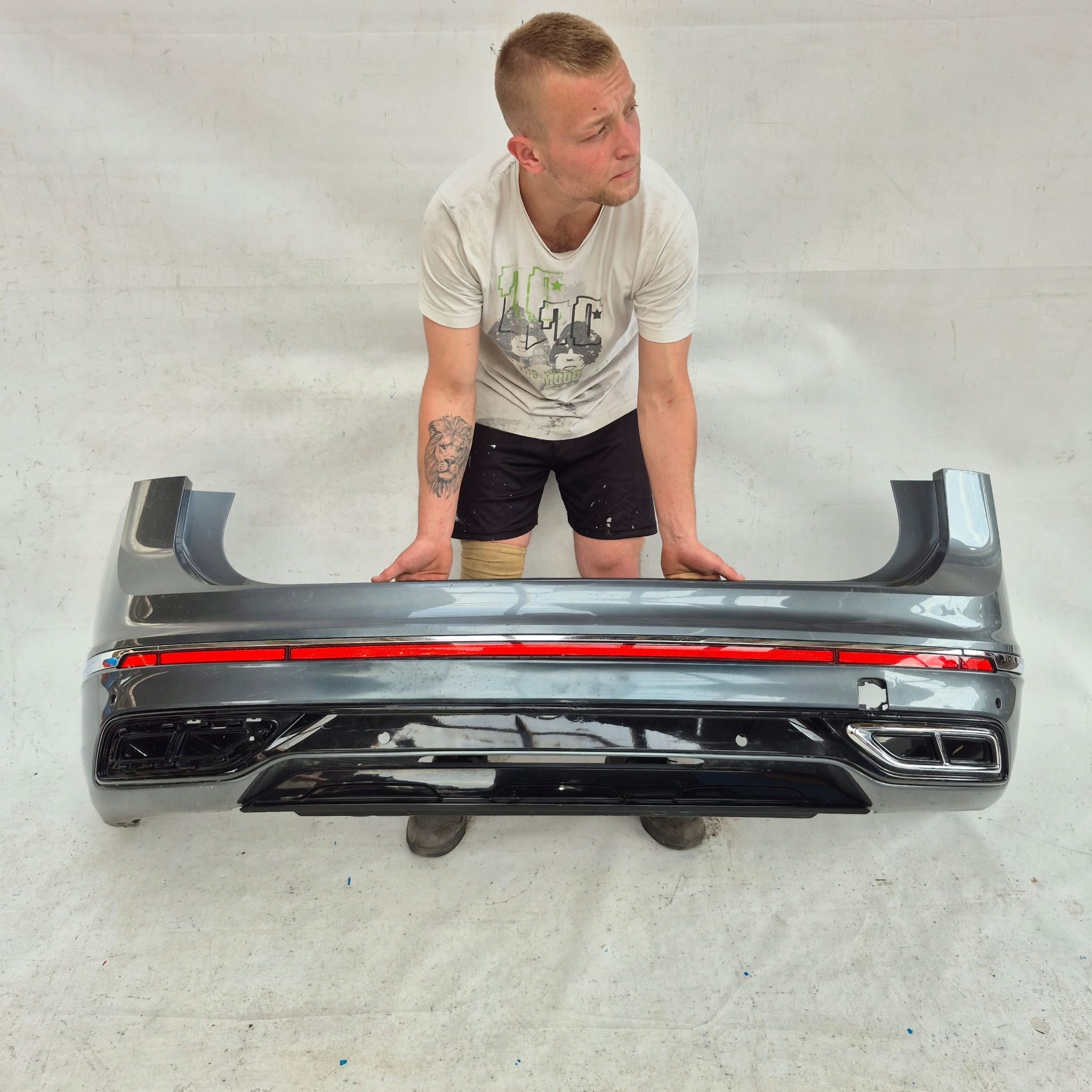 VW TIGUAN II ALLSPACE R-LINE LIFT ZDERZAK TYŁ TYLNY PDC 5NN807421