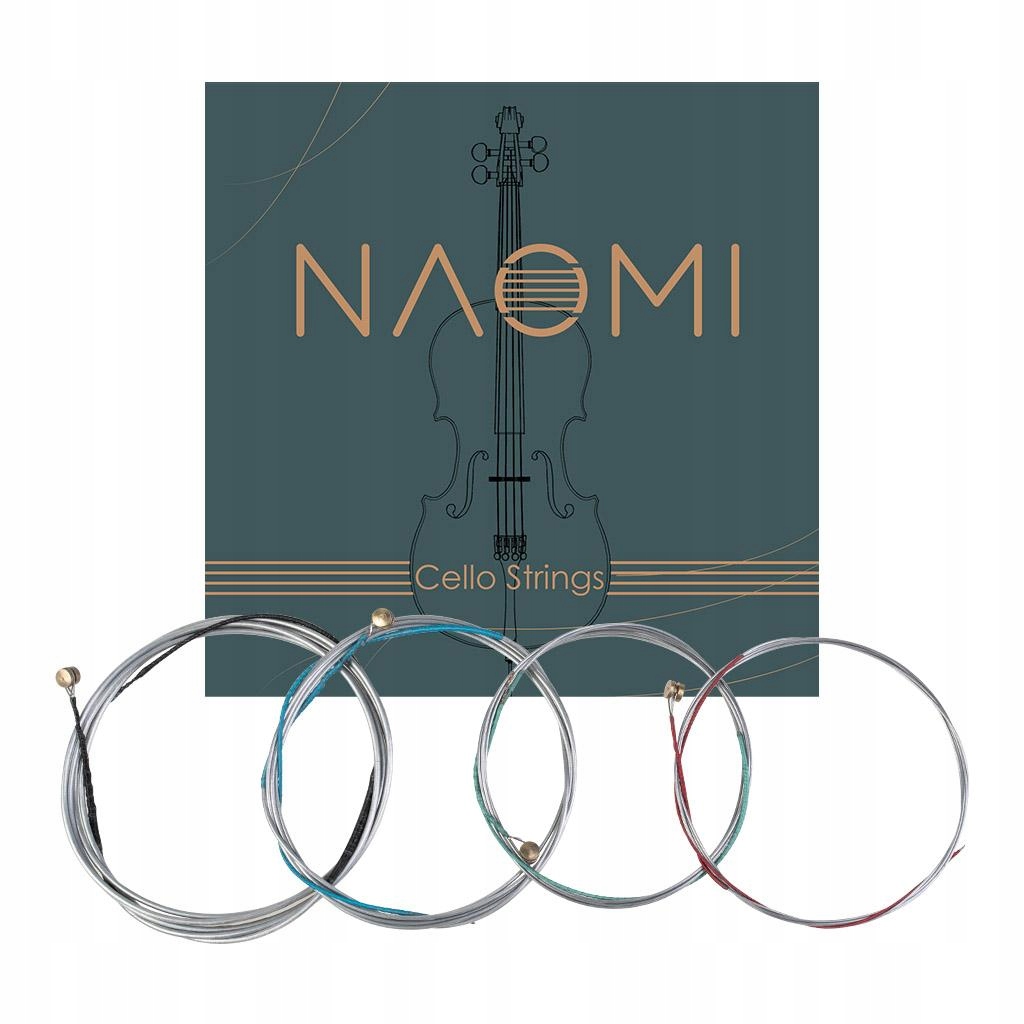 Gazechimp Pełne wymienne struny do wiolonczeli do 4/4 E