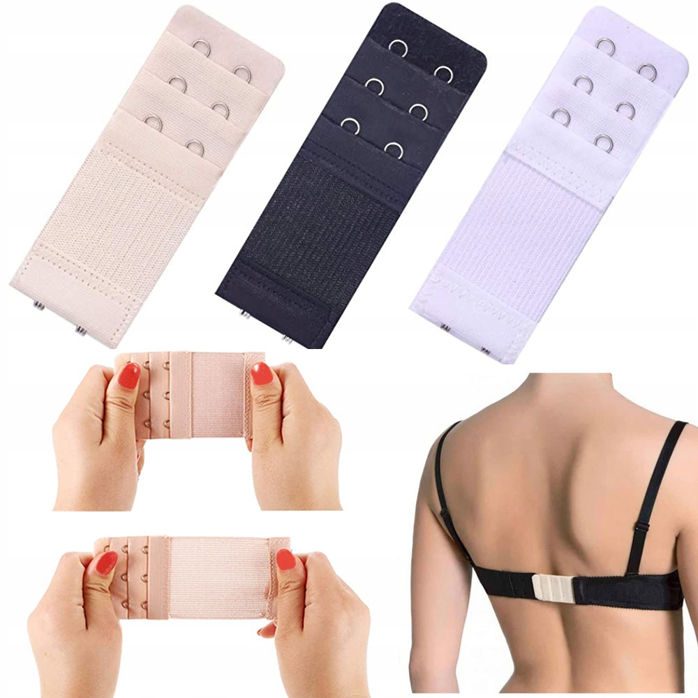 

Przedłużka Zapięcia Do Biustonoszy Stanika 3 Szt