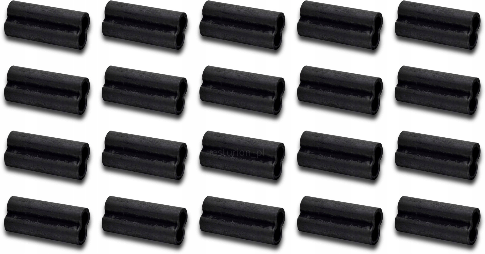 20x Tulejki Zaciskowe Cybanty podwójne 1,3mm VMC