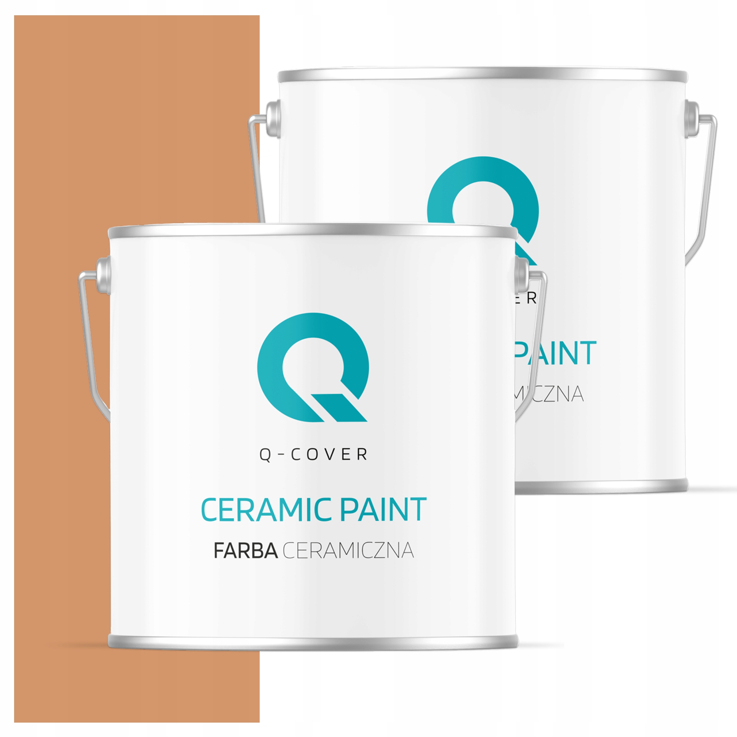 Keramická umývateľná farba na interiér 5L Hlboká matná farba Čajová H6135