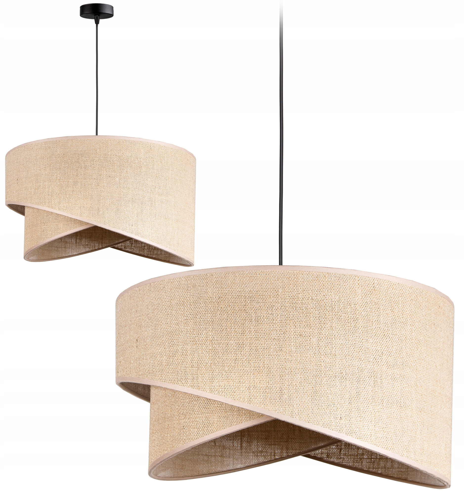 

Lampa Wisząca Sufitowa Żyrandol Abażur Nowoczesna