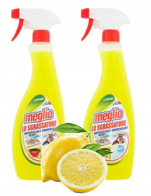 

Meglio Odtłuszczacz uniwersalny spray 750ml Lemon