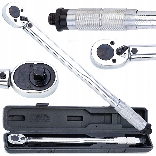 

Klucz Dynamometryczny 1/2" 28-210Nm KD10203