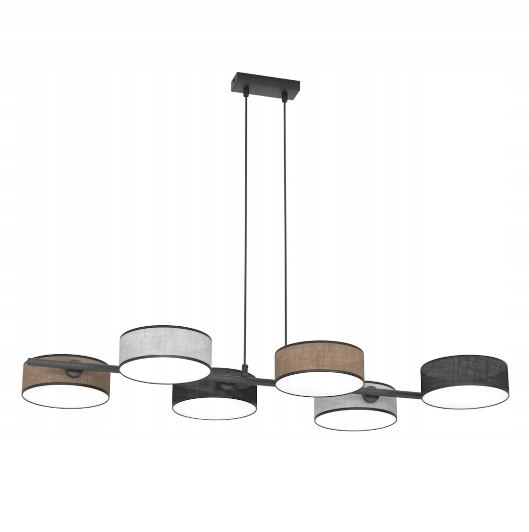 Závesná lampa Japandi Drumz 6 – elegancia a modernosť vo vašom interiéri