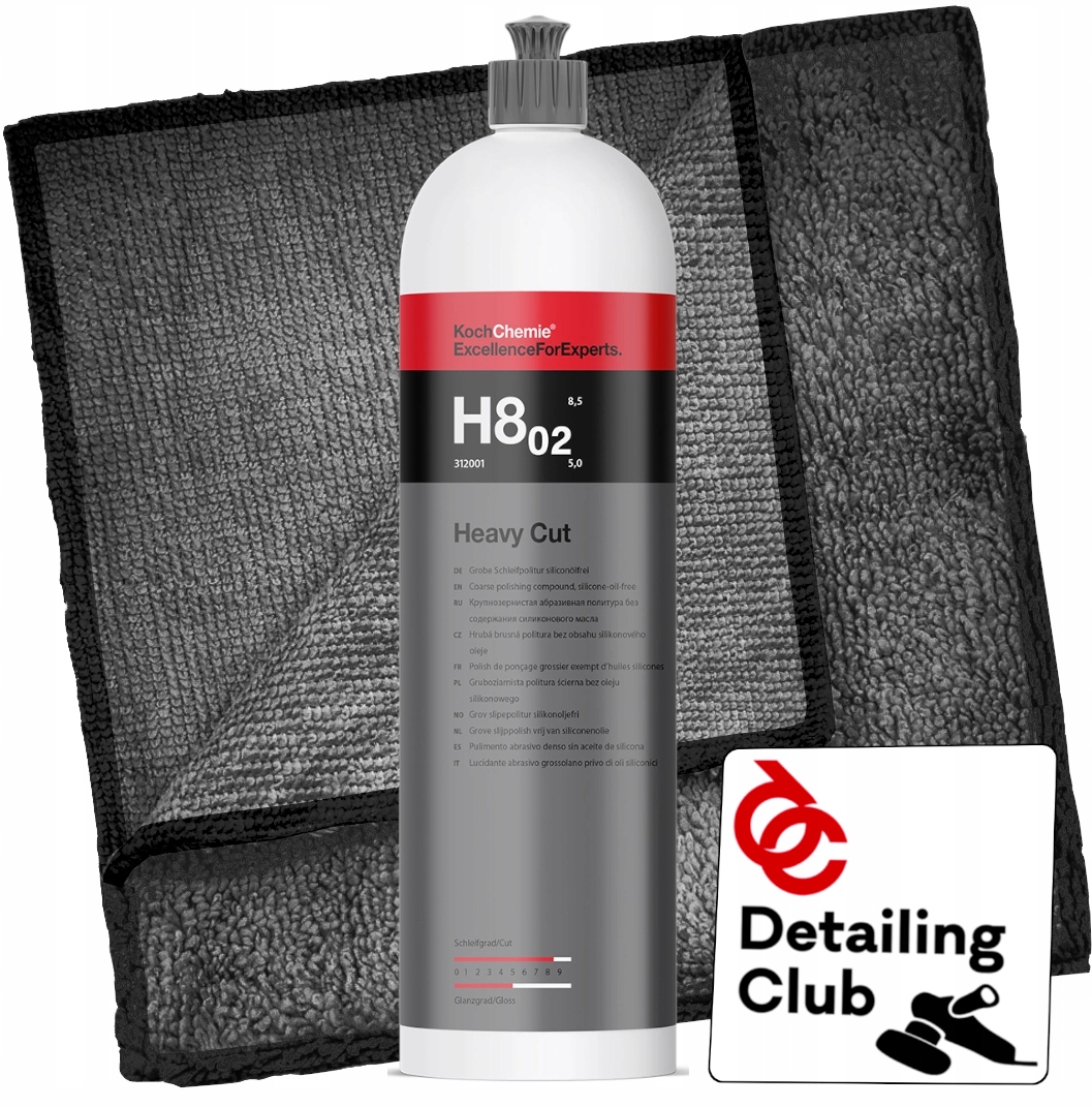 Koch Heavy Cut H8.02 olejová silne abrazívna pasta 1