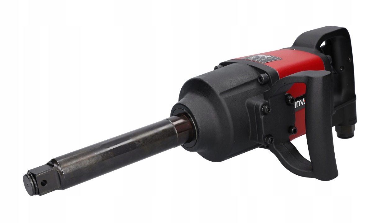 Pneumatyczny klucz udarowy 1" INVENTO z trzpieniem 200 mm 3390 Nm ciężarowy Prędkość obrotowa 5000 obr./min