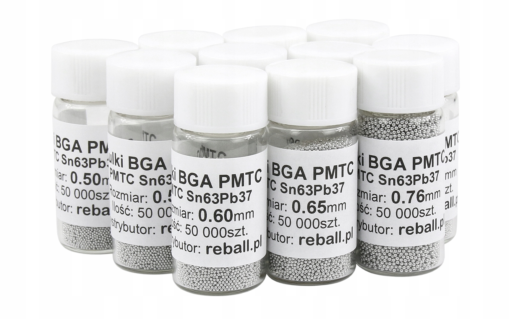 

Kulki Bga Ołowiowe Pmtc 0,30mm 50tyś Reballing Fv