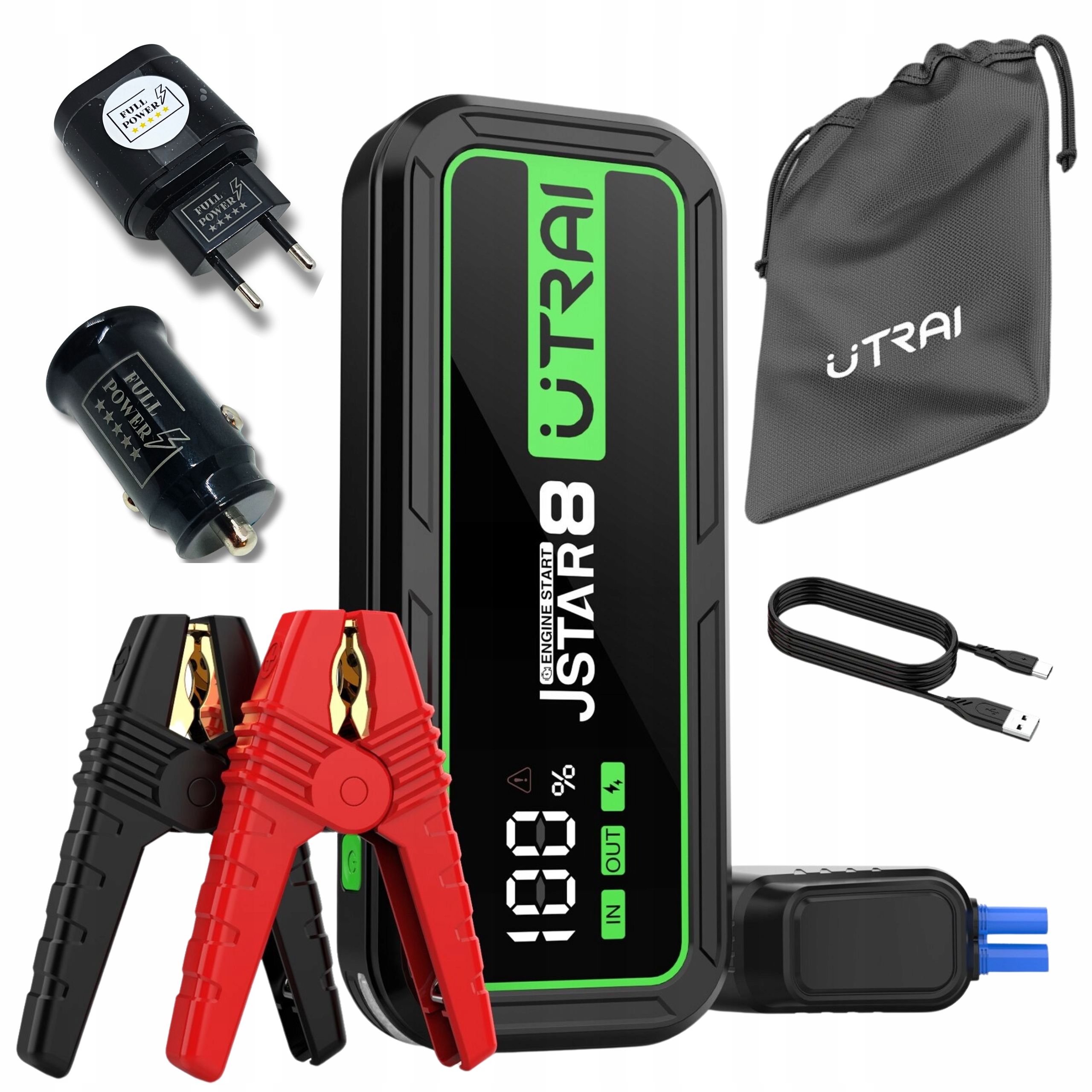 STARTER BOOSTER ROZRUCH 3000A MOCNY DO SAMOCHODU