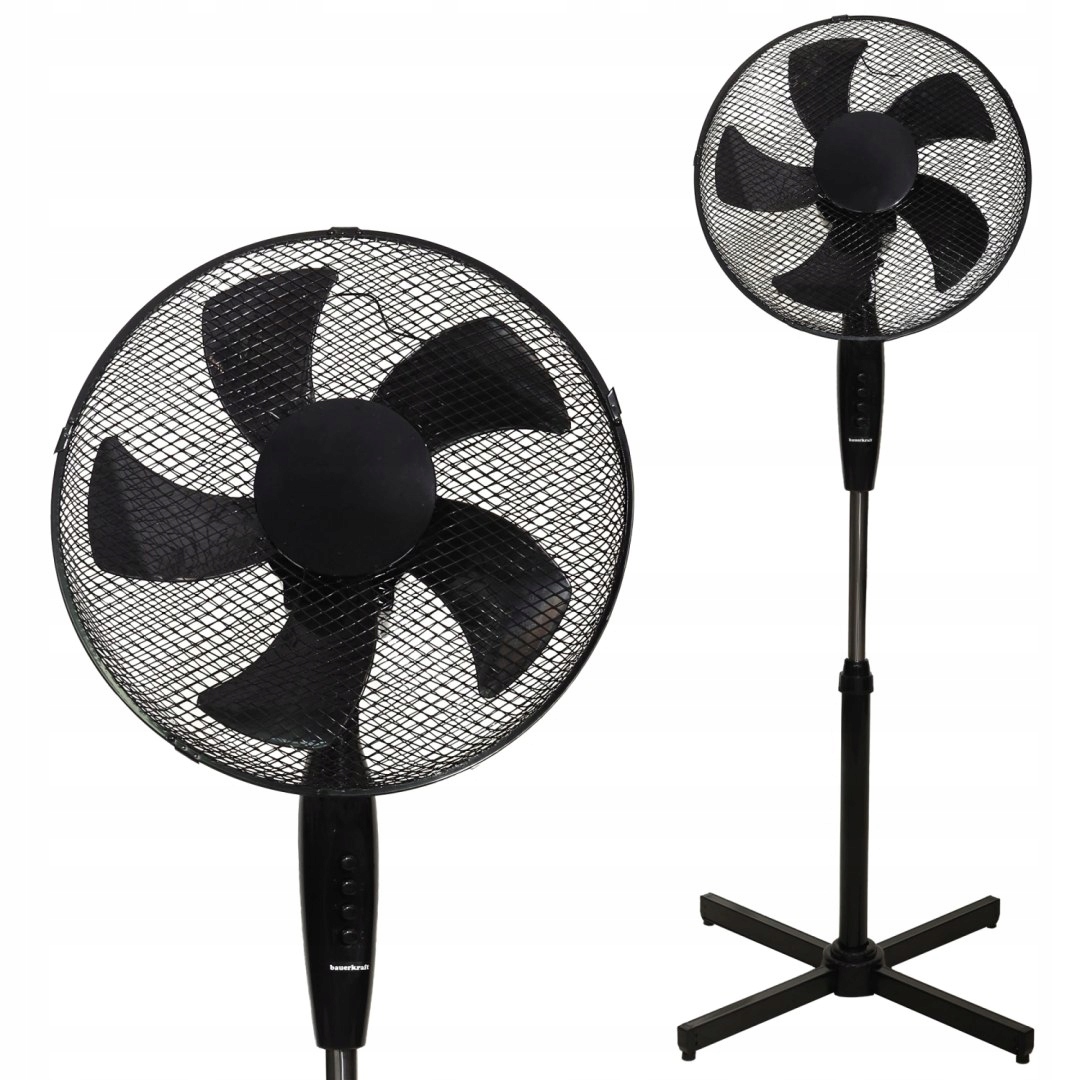 Stojanový ventilátor Longwell H-067 45W regulace výšky, 3 režimy provozu