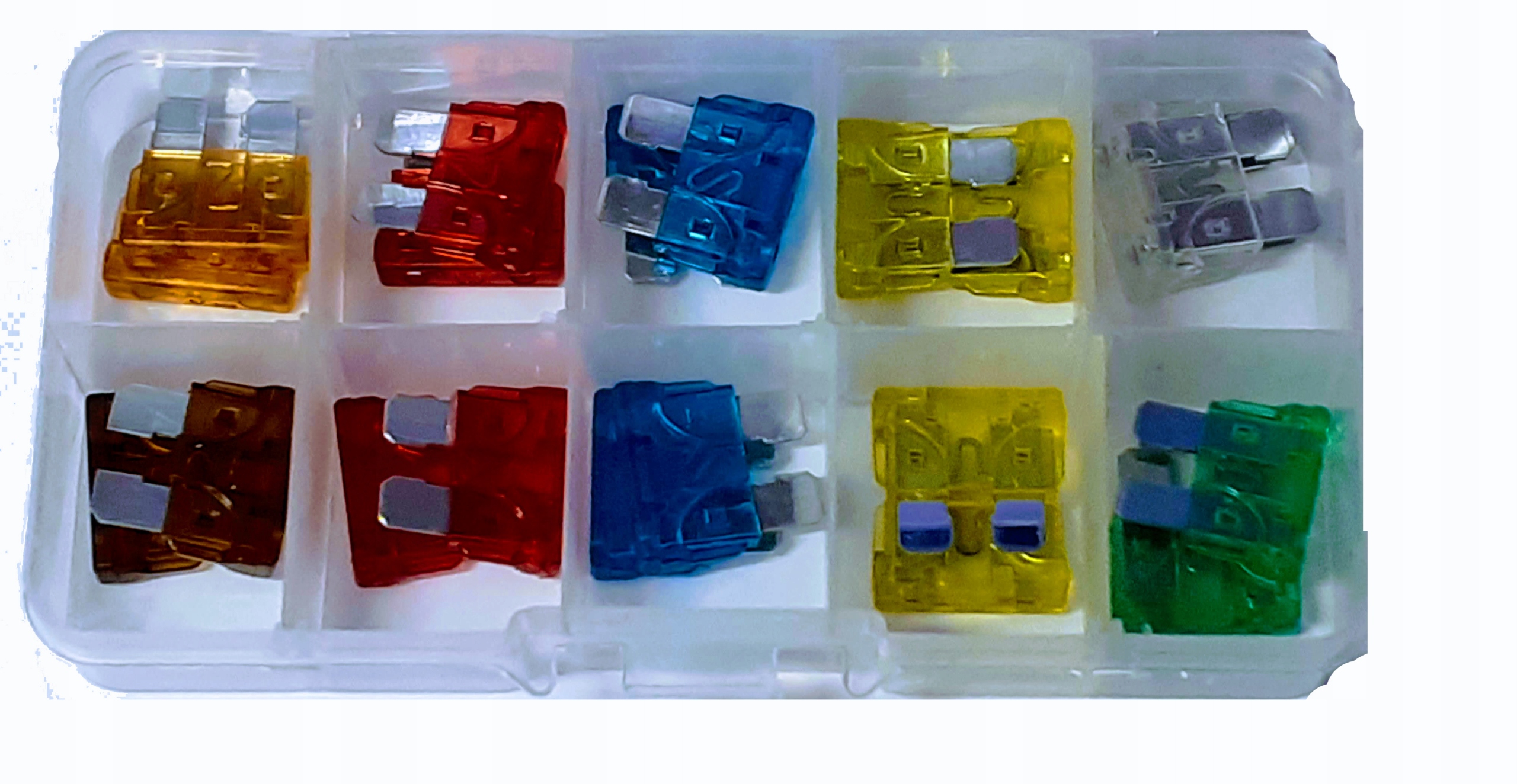 Zestaw bezpieczników samochodowych MIDI Uni