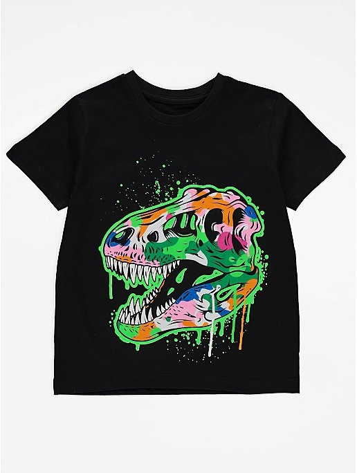 GEORGE_122-128_bawełniana bluzka dinosaur_new