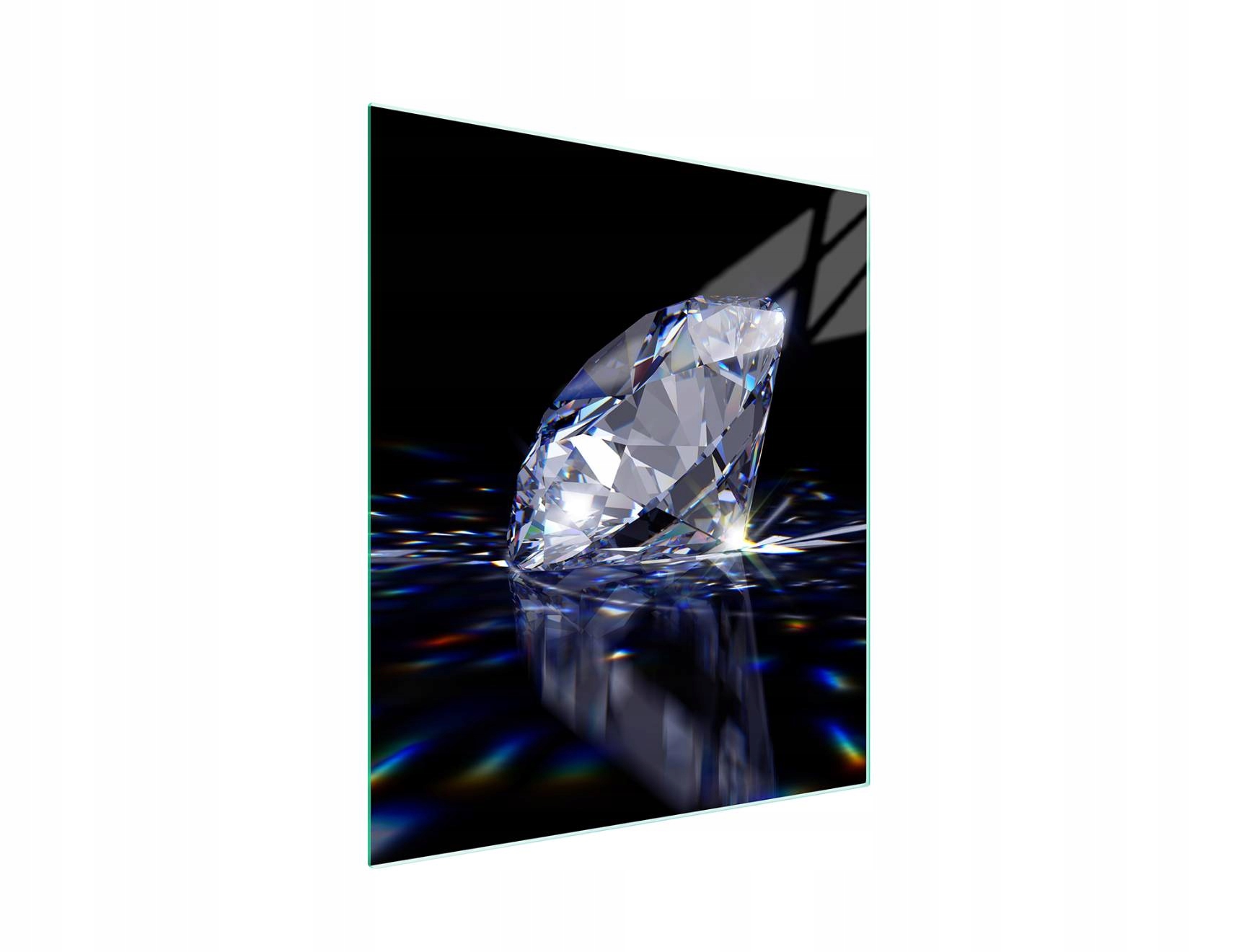 7v1 Skleněná Krájecí Deska 45x52 Diamant