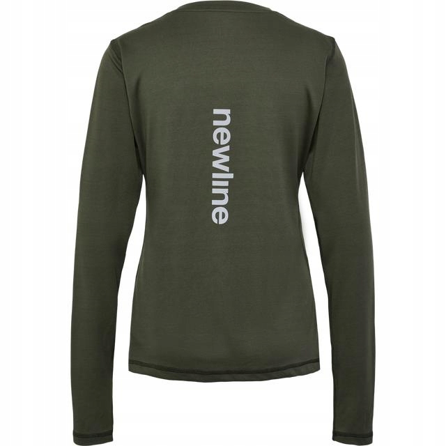 NEWLINE KOSZULKA SPORTOWA DŁUGI RĘKAW OKRĄGŁY DEKOLT LOGO YVC HMR__M Materiał dominujący polipropylen