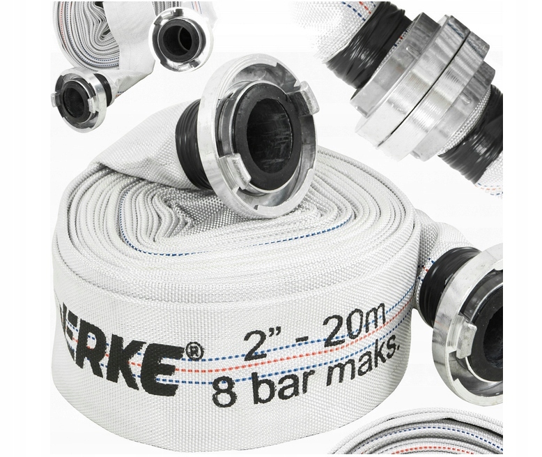 ШЛАНГ ДЛЯ ГРЯЗНОЙ ВОДЫ ПОЖАРНЫЙ ФИТИНГИ 2 ' 20M VERKE