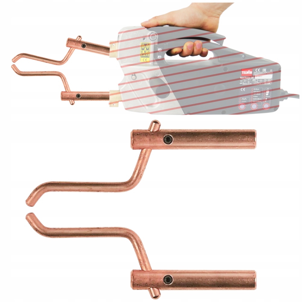 Elektroda XA4 120 mm Ramena pro klešťovou svařovací stroj Modular Telwin 803155