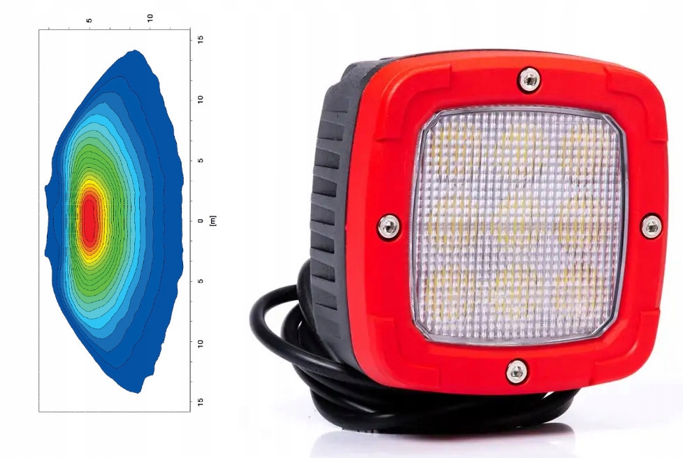 FT-360 - галогенная светодиодная рабочая лампа 38w 4100lm Св.