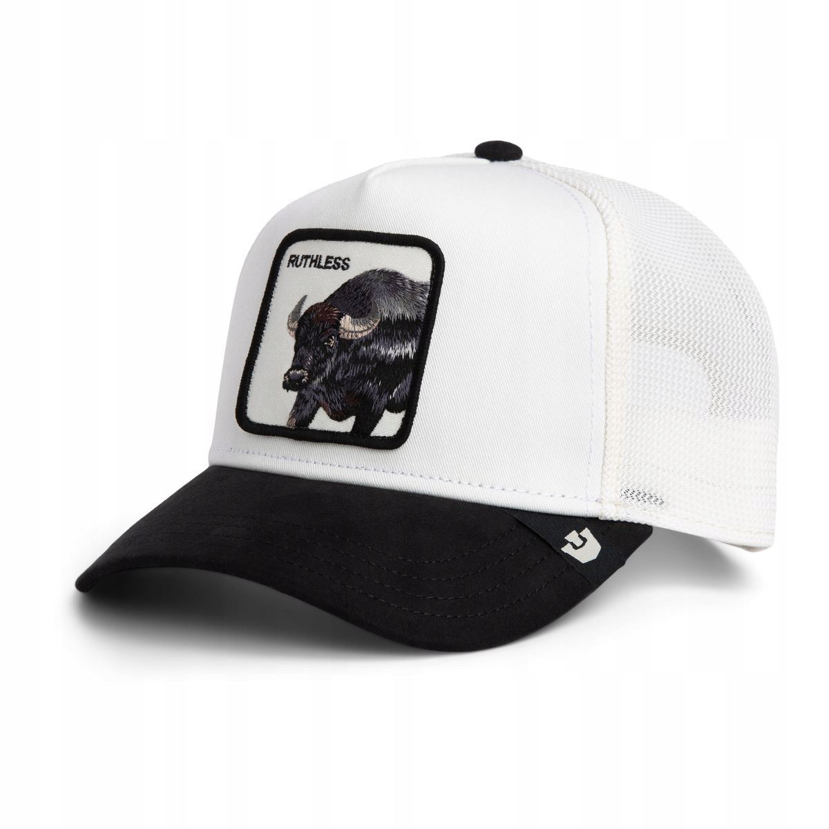 Goorin Bros kšiltovka Suede Ruthless Trucker bílá, univerzální velikost