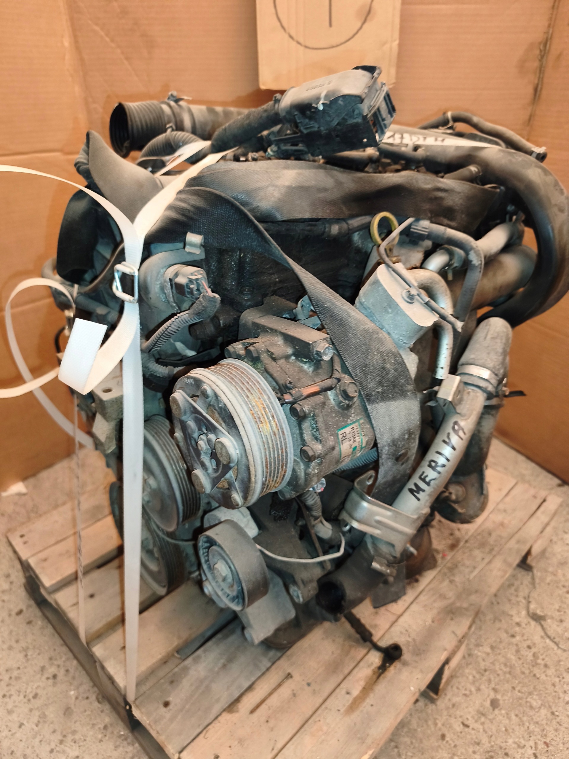 engine 1.7CDTi Z17DTH DENSO complete OPEL MERIVA CORSA PEWNIAK DO MONTAZU