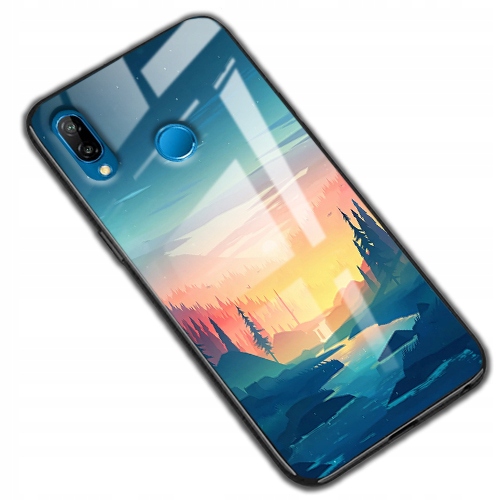 

150 wzorów Etui Szklane Glass do Huawei P20 Lite