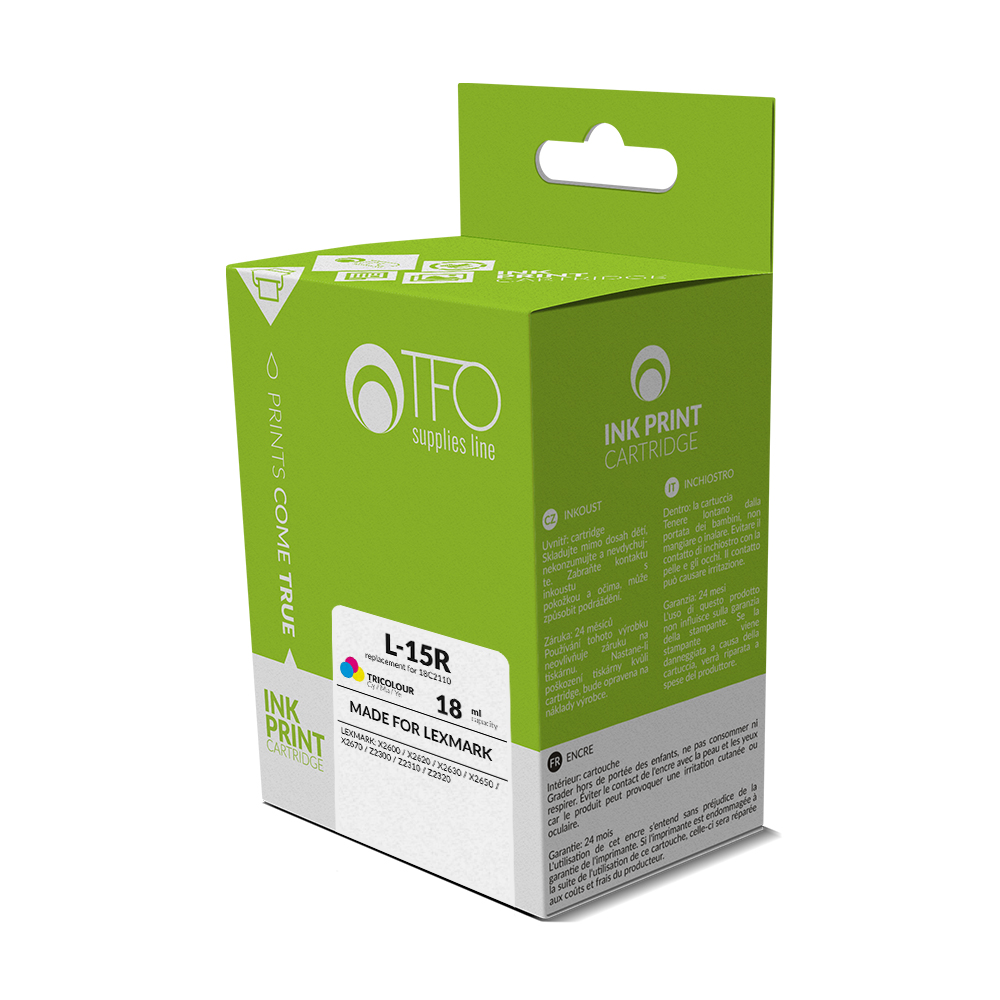 

Tusz L-15R (18C2110) Tfo 18ml