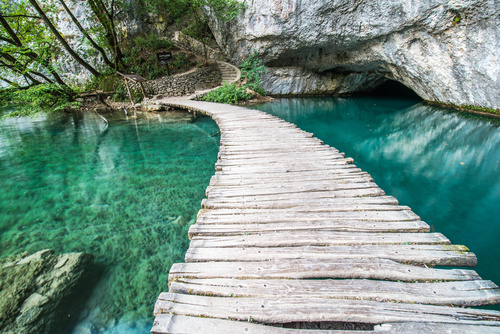 

Fototapeta flizelina na wymiar Most Plitwickie