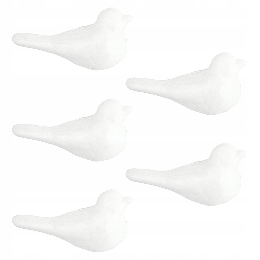Pianka Ptaki White Body Prosta pianka 5 szt