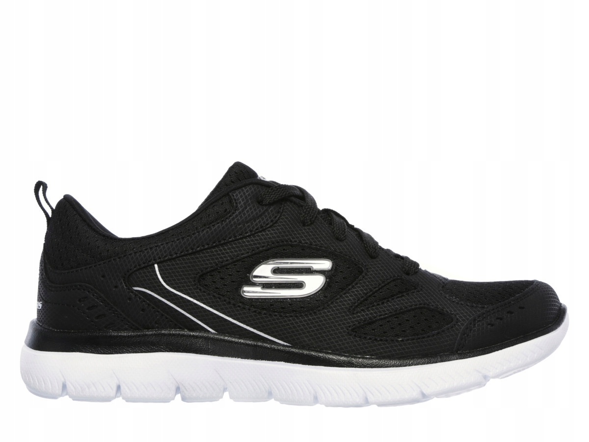 Dámské boty Skechers 12982BKW Summits Suited Černé 39