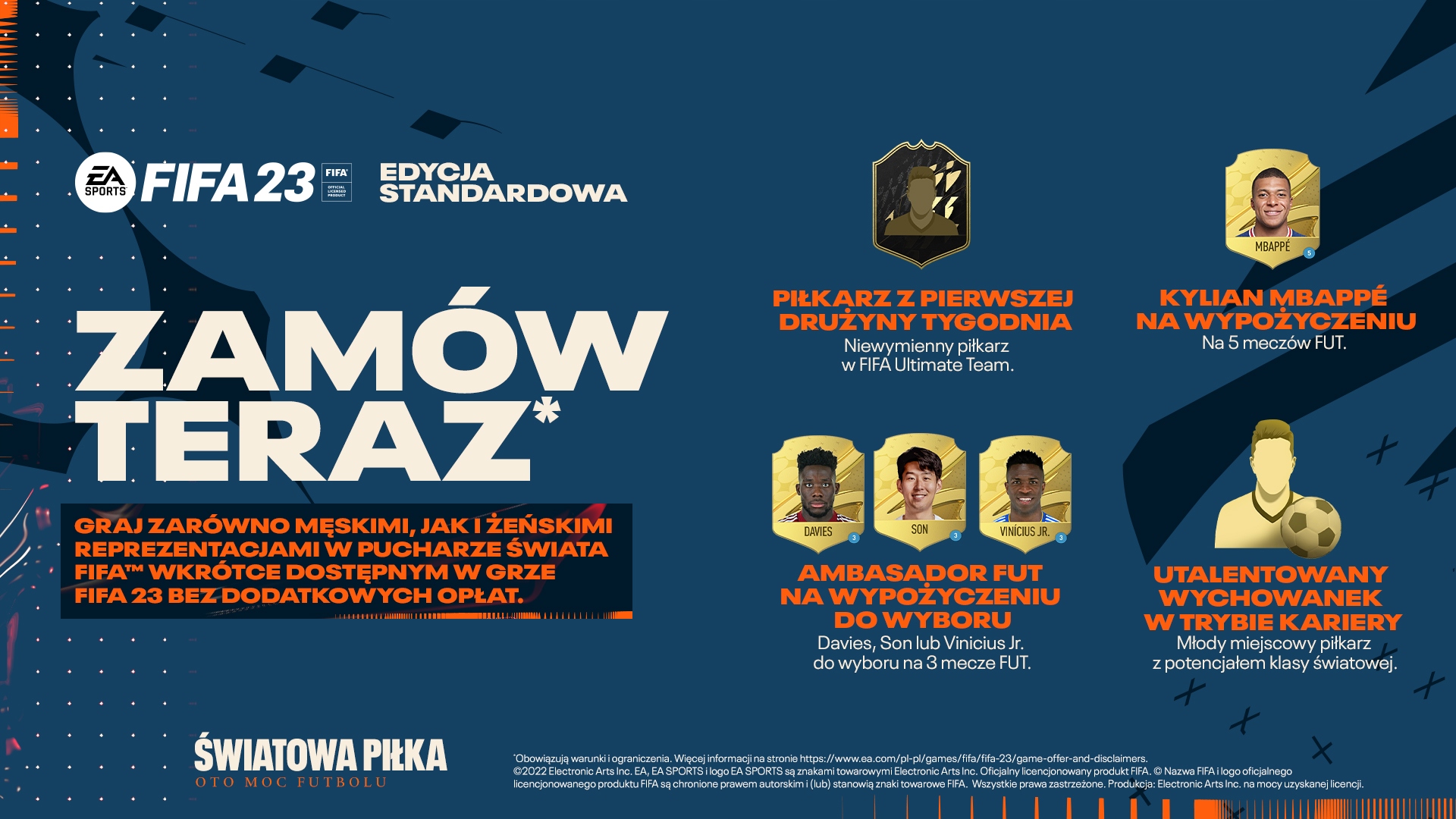 GRA PC FIFA 23 PL POLSKI KOMENTARZ DUBBING POLSKA NOWA POLISH NEW