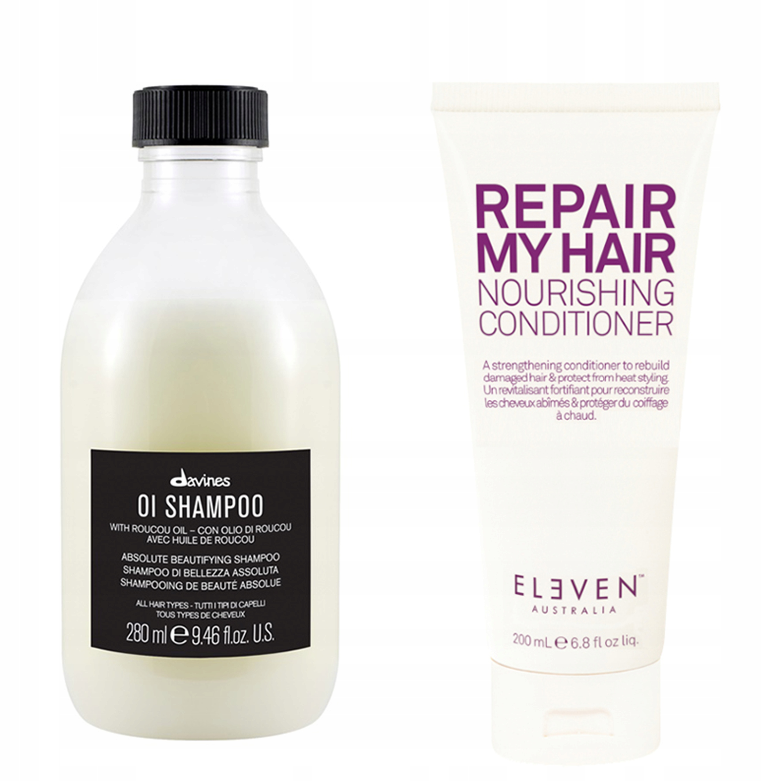 Davines Oi Oil šampon 280 ml Eleven Australia Repair kondicionér 200 ml