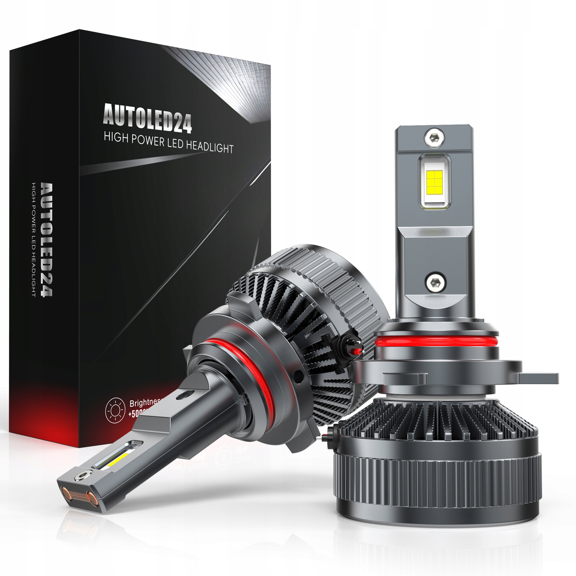 Led žiarovky HIR2 9012 100 % Can Retrify Monster Power 30000LM Homologácia E8