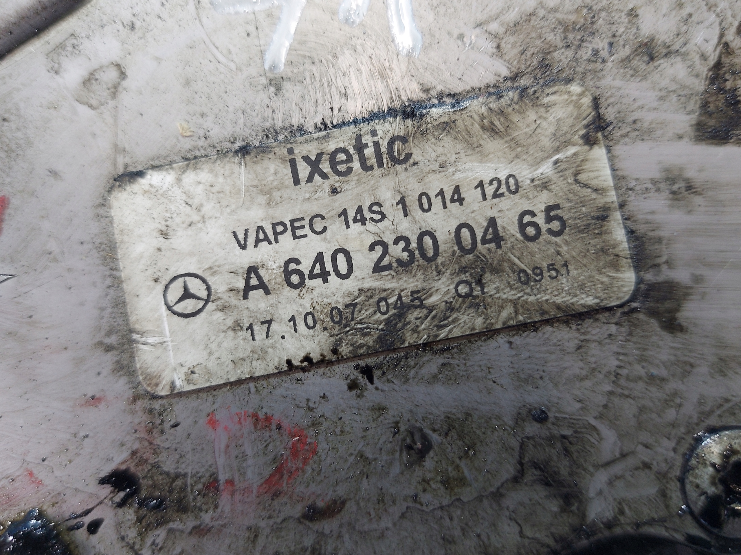 Pompa VACUM MERCEDES W169 2.0 CDI A6402300465