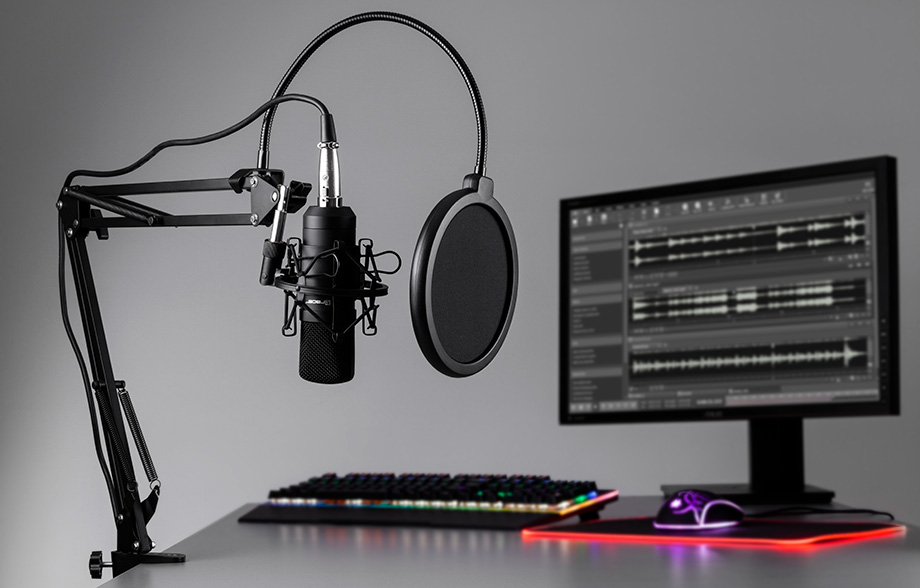 Mikrofon TRACER Studio Pro TRAMIC46163 Stan opakowania oryginalne