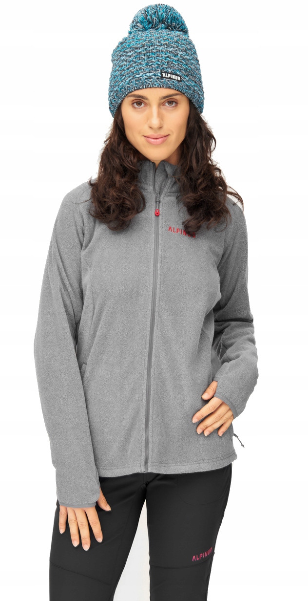 Dámská Mikina fleecová Alpinus Lucania Šedá XL