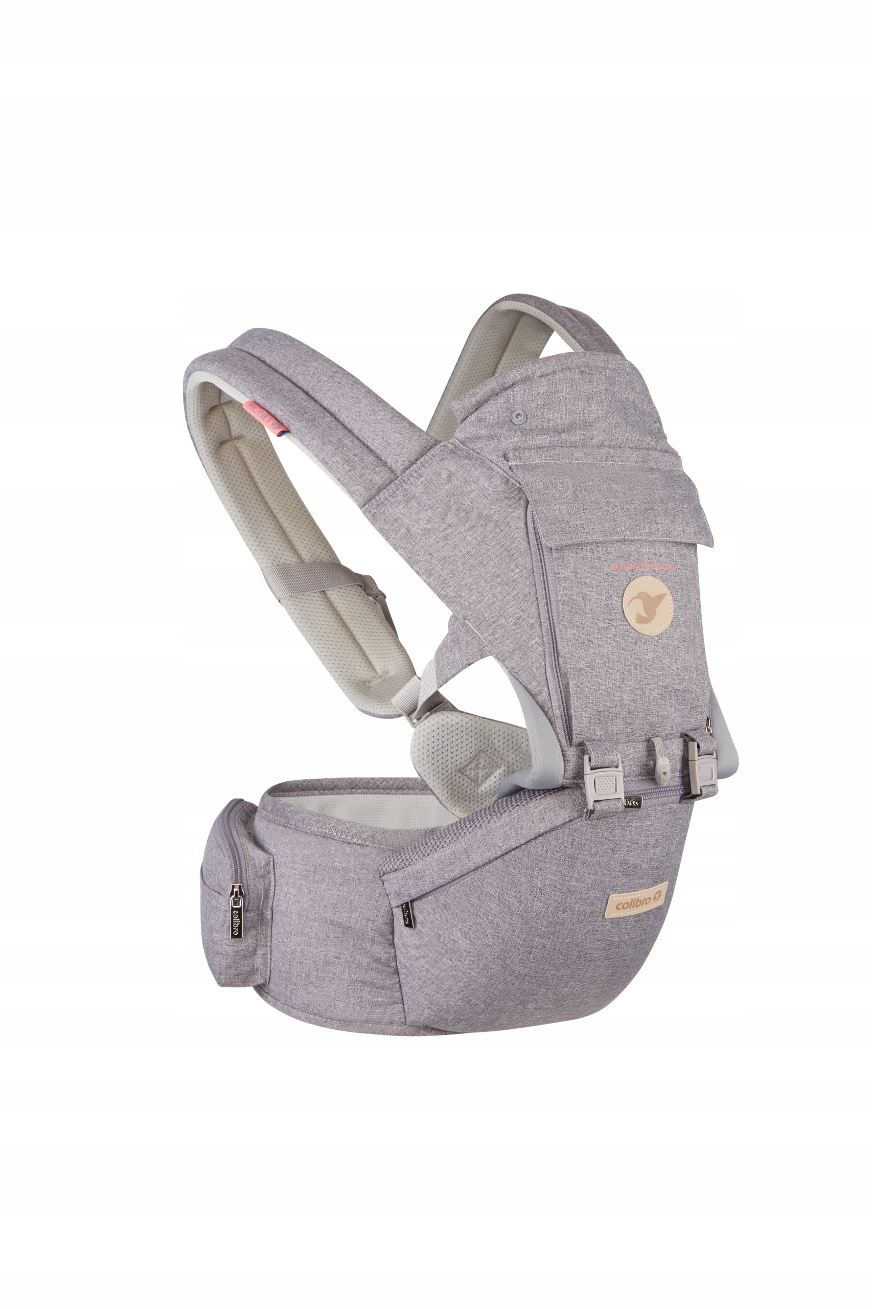 Nosidełko dla niemowląt niechodzących KOLOR DOVE BEZPIECZNE NOSIDEŁKO 12w1 Wiek dziecka 3 mies.