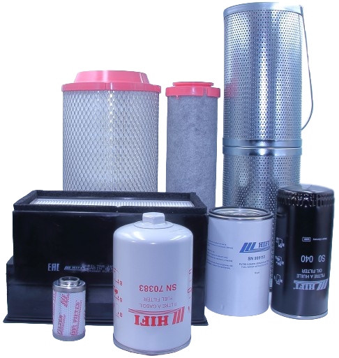 Filtry Liebherr LH24M Lh 24 M překládací bagr