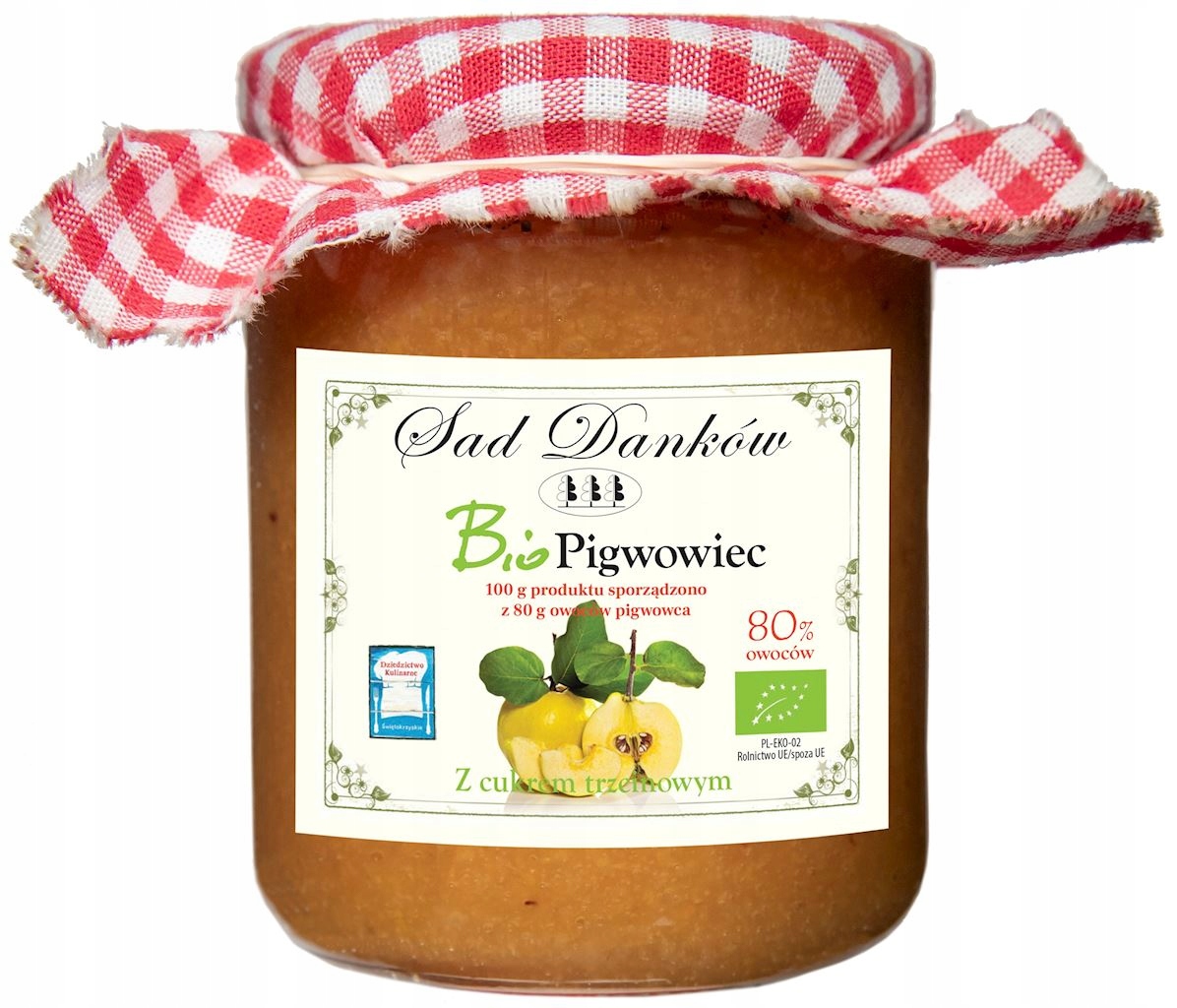 Levně Sad Danków Kdoulovec 80 % s třtinovým cukrem bio 250 g