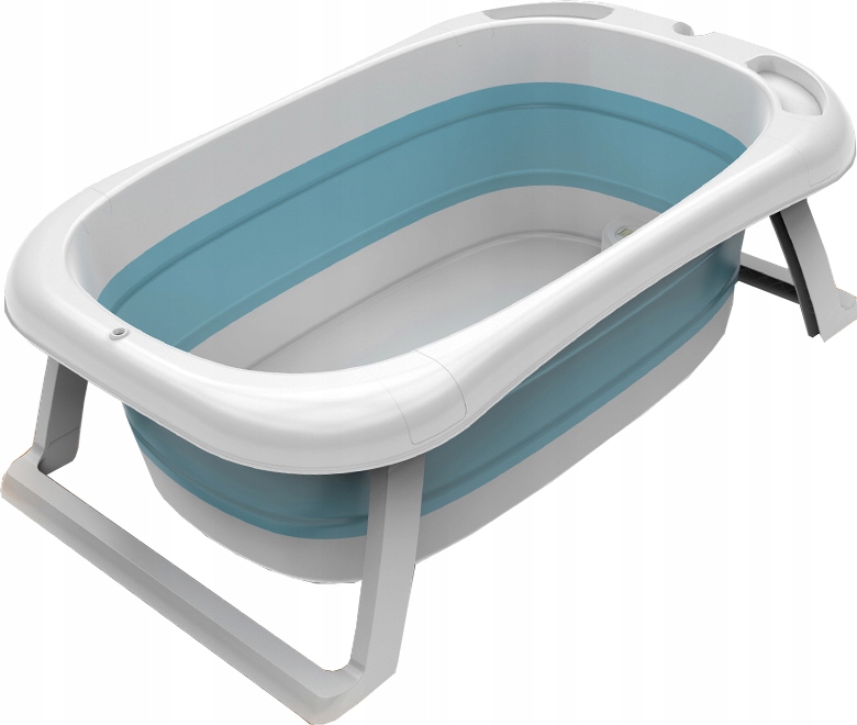 Duża wanienka dla dzieci składana termometr fotelik poduszka silikon korek Marka Axel
