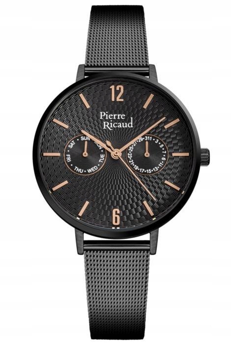 Nové Originální dámské hodinky Pierre Ricaud P22110.B154QF data gravírování