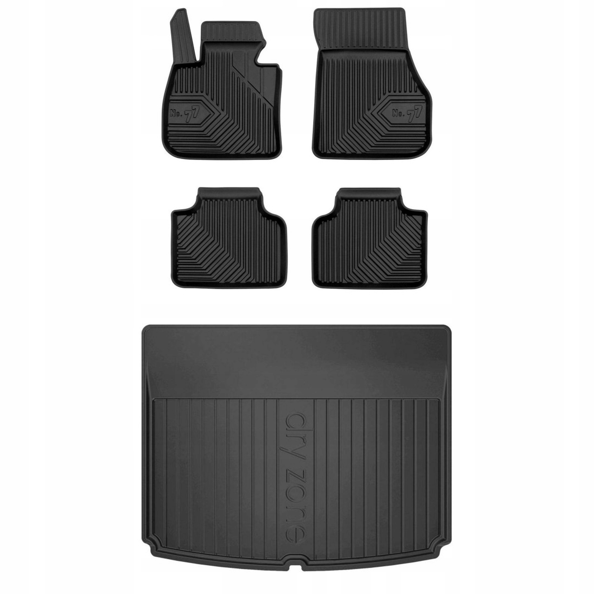 Gumová sada koberčekov a rohoží Bmw radu 2 Active Tourer F45 2014-2022 s reg