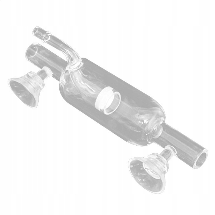 Deep Aqua Skleněný reaktor CO2 13 mm (hadice 12-16 mm)
